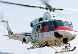ヘリコプター　きんき号　ベル412EP