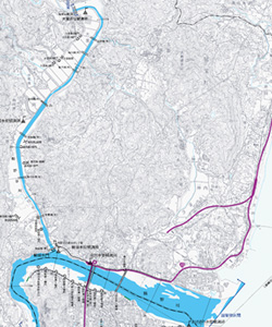 新宮川水系熊野川マップ
