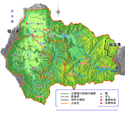 九頭竜川水系マップ